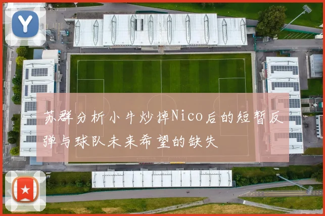苏群分析小牛炒掉Nico后的短暂反弹与球队未来希望的缺失